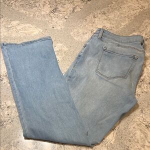 Old Navy Mid-rise Boot Cut Light Blue Jeans Size 16